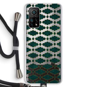 Moroccan tiles: Xiaomi Mi 10T 5G Transparant Hoesje met koord
