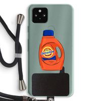 Ultra Sensitive: Pixel 5a 5G Transparant Hoesje met koord