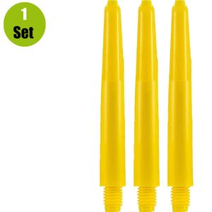 Lena Nylon Dartshafts - Geel - Short