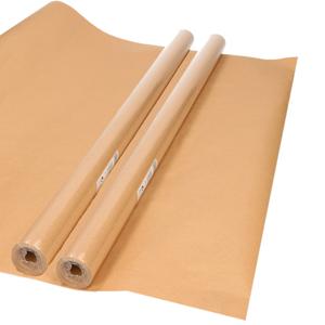 Duni rol Kaftpapier/verzendpapier rol - 1x - 500 x 70 cm - bruin - 80 grams kwaliteit