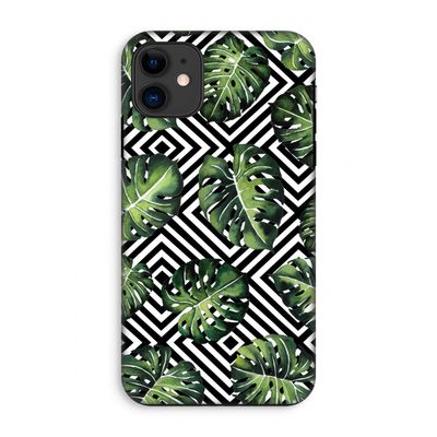 Geometrische jungle: iPhone 11 Tough Case