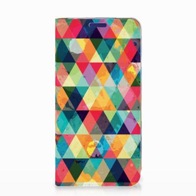 Samsung Galaxy S10e | Hoesje met Magneet | Geruit Samsung Galaxy S10e | Hoesje met Magneet | Geruit