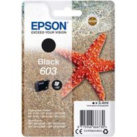 Epson Singlepack Black 603 Ink inkt C13T03U14010, 'Zeester' - thumbnail