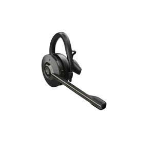 Jabra Engage 55 On Ear headset Telefoon DECT Mono Zwart Volumeregeling, Microfoon uitschakelbaar (mute), Mono, Oorbeugel