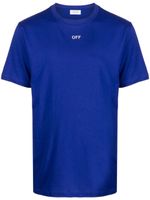 Off-White t-shirt Arrows Stitch en coton - Bleu