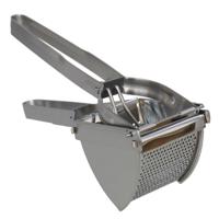 Gerimport Aardappelpers / puree pers - RVS - zilver - 29 cm - fijne structuur - vaatwasser bestendig