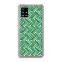Moroccan tiles 2: Samsung Galaxy A51 5G Transparant Hoesje