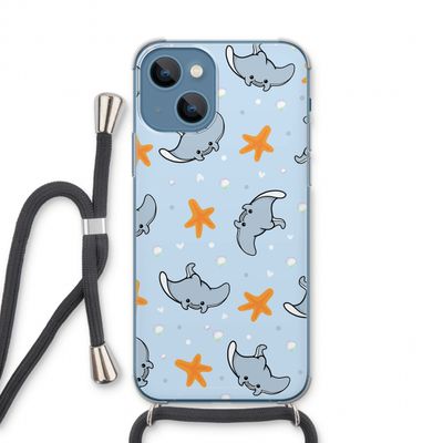 Manta: iPhone 13 Transparant Hoesje met koord