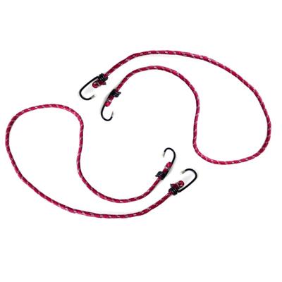 Gerimport bagagespin/snelbinders - 2x stuks - 80 cm - fiets/motor/aanhanger