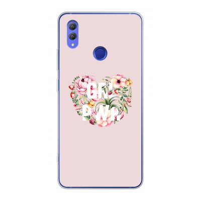 GRL PWR Flower: Honor Note 10 Transparant Hoesje
