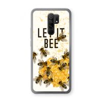 Let it bee: Xiaomi Redmi 9 Transparant Hoesje