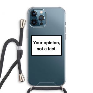 Your opinion: iPhone 12 Pro Max Transparant Hoesje met koord