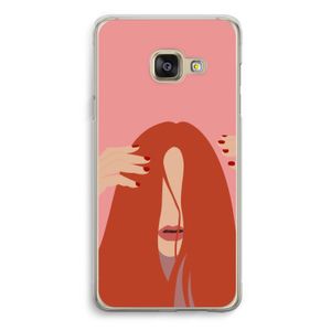 Woke up like this: Samsung Galaxy A3 (2016) Transparant Hoesje