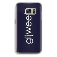 Gijweet: Samsung Galaxy S7 Transparant Hoesje