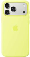 APPLE iPhone 17 Pro Max - Siliconen hoesje met MagSafe - Neongeel