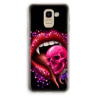 Dodelijk zoet: Samsung Galaxy J6 (2018) Transparant Hoesje