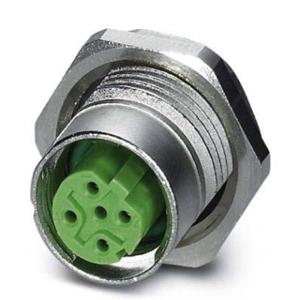 Phoenix Contact 1456569 Sensor/actuator inbouwconnector M12 Aantal polen (sensoren): 4 Bus, inbouw 20 stuk(s)