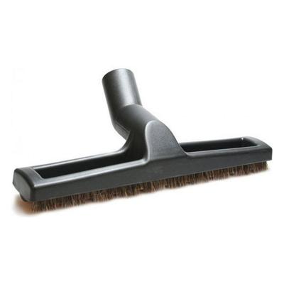 Basic Parketborstel met paardenhaar 30 cm zwart/bruin