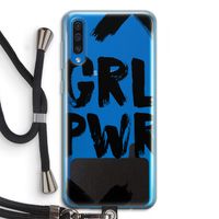 Girl Power #2: Samsung Galaxy A50 Transparant Hoesje met koord