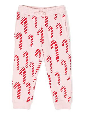 Stella McCartney Kids pantalon à imprimé - Rose