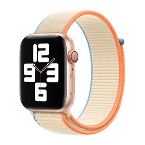 Apple origineel Sport Loop Apple Watch 38mm / 40mm / 41mm Cream - MY9Y2ZM/A