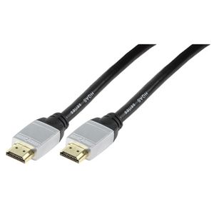 HQ HDMI High Speed 1.5m HDMI kabel 1,5 m HDMI Type A (Standaard) Zwart