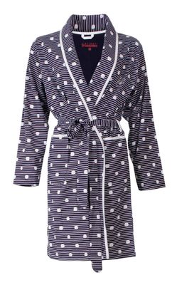 Zomer badjas blauw-l