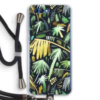 Tropical Palms Dark: Honor 10 Transparant Hoesje met koord