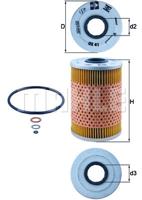 Oliefilter MAHLE, Diameter (mm)82mm, u.a. für BMW, Alpina