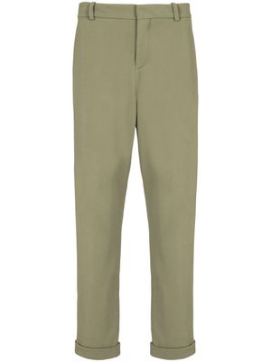 Balmain pantalon à coupe droite - Vert