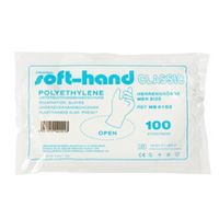 Onderzoekshandschoen soft polyester heren
