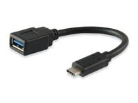 Equip 133455 usb 3.0 cable type c male to type a female, 15cm