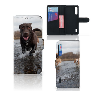 Xiaomi Mi A3 Telefoonhoesje met Pasjes Honden Labrador