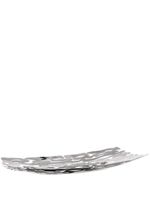 Alessi centre de table concave Bark - Argent