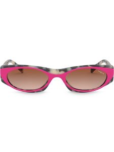 Vogue Eyewear lunettes de soleil à monture effet écailles de tortue - Rose