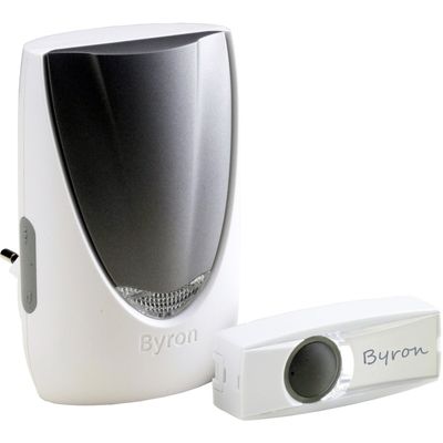 Draadloze deurbel plug-in met flitslicht (BY216FE) Deurbel
