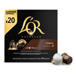 L&apos;OR Espresso Forza - 20 koffiecups