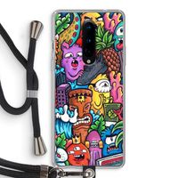 Vexx Mixtape: OnePlus 8 Transparant Hoesje met koord