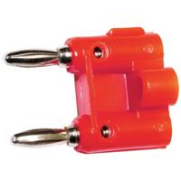 Mueller Electric BU-00247-2 Banaanstekker Rood Lengte: 41.148 mm 1 stuk(s)