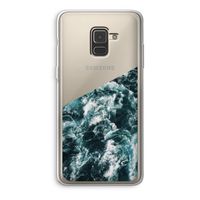 Zee golf: Samsung Galaxy A8 (2018) Transparant Hoesje