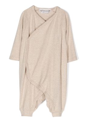 Bonpoint Pyjama met bies - Beige