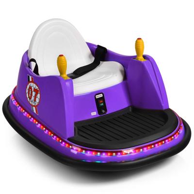 6V Elektrische Kinderbotsauto met Licht en Muziek 57 x 75 x 42 cm Paars