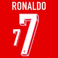 Ronaldo 7 (Officiële Portugal Bedrukking 2024-2025)