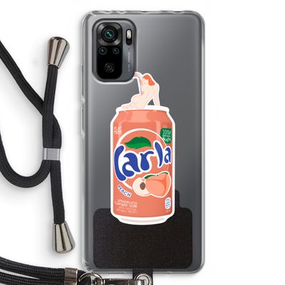 S(peach)less: Xiaomi Redmi Note 10 Pro Transparant Hoesje met koord