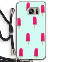 Waterijsje: Samsung Galaxy S7 Transparant Hoesje met koord
