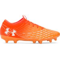 Under Armour Magnetico Select 5 Gras Voetbalschoenen (FG) Oranje Wit