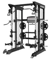 Titanium Strength Black Series B100 V2 Smith Machine | Multipower | Rack + Pulleys