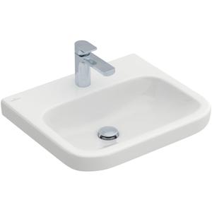 Villeroy & Boch Architectura wastafel 55x47cm met kraangat zonder overloop wit 41885601