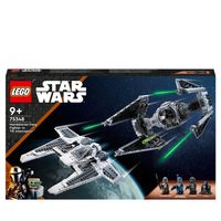 LEGO Star Wars 75348 Mandalorian fang fighter vs. TIE interceptor set