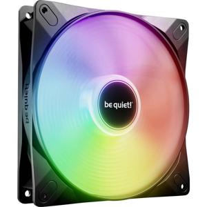 BeQuiet LIGHT WINGS LX 140mm PWM high-speed PC-ventilator Zwart (b x h x d) 140 x 140 x 25 mm Incl. LED-verlichting